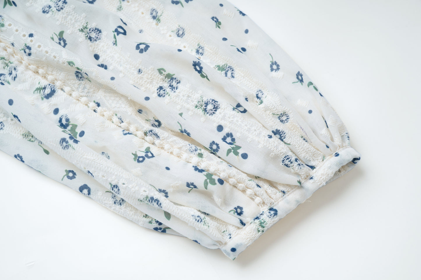 MOONFLOWER TOP (DAISY BLUE PRINT)