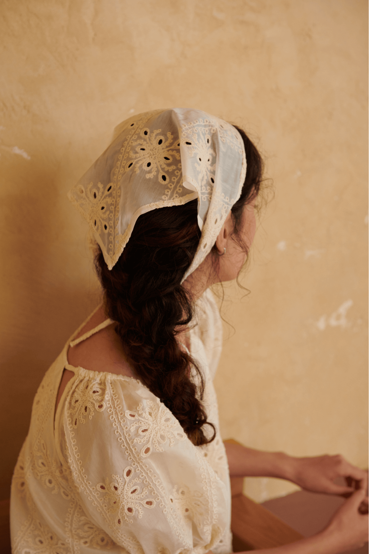 EMBROIDERED BANDANA