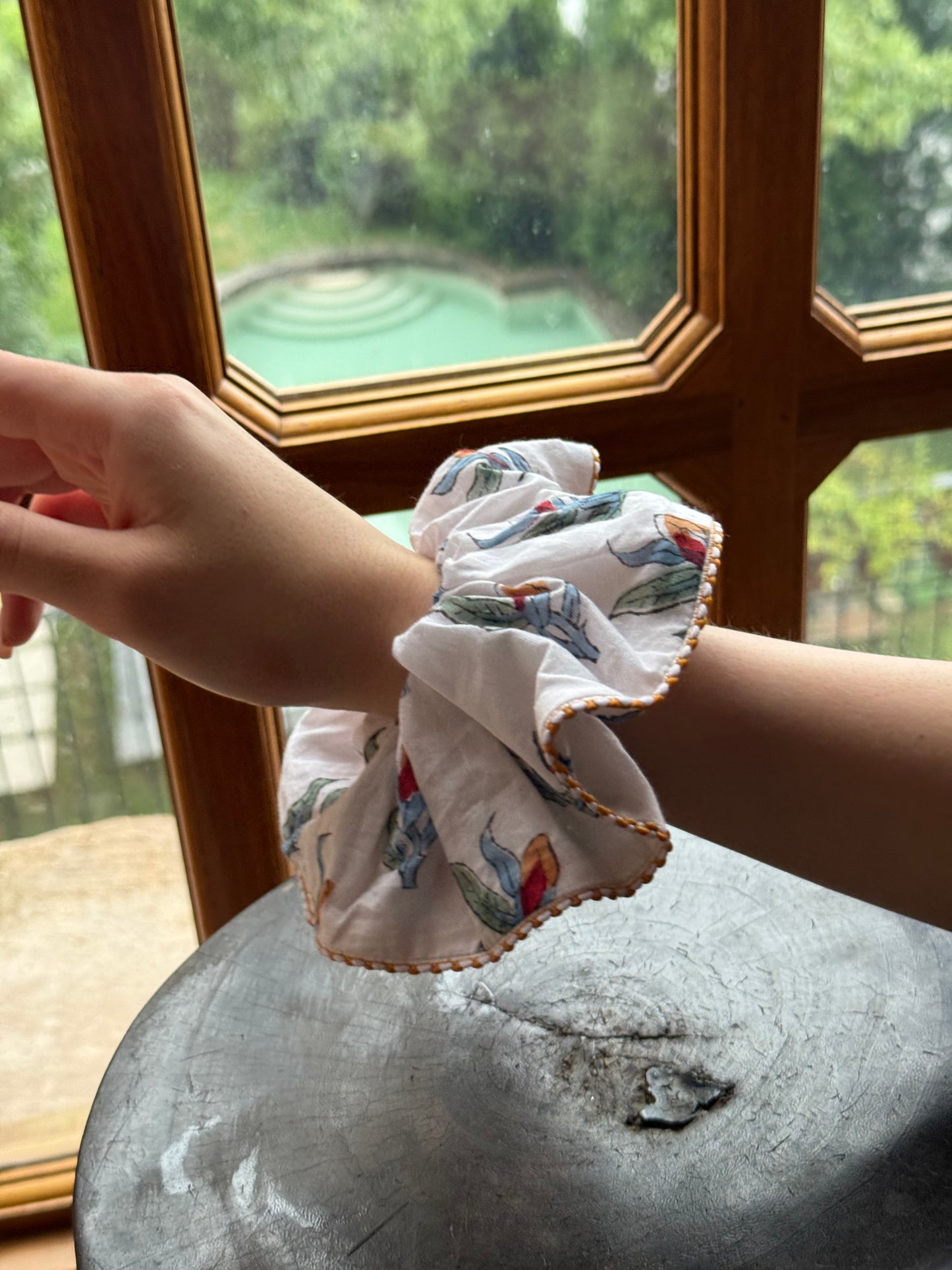 Lemongrass  Scrunchy