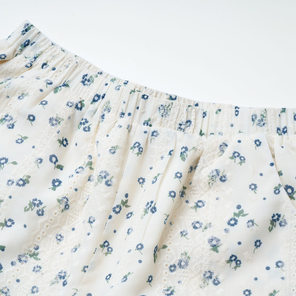 
                      
                        MOONFLOWER SHORT (DAISY BLUE PRINT)
                      
                    