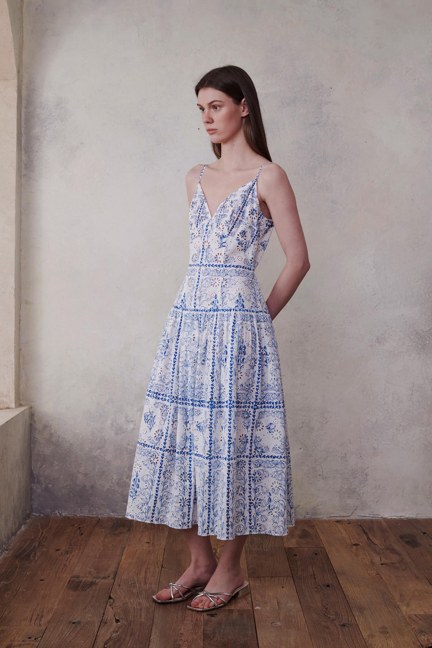 Bluebell Sleeveless Midi Dress