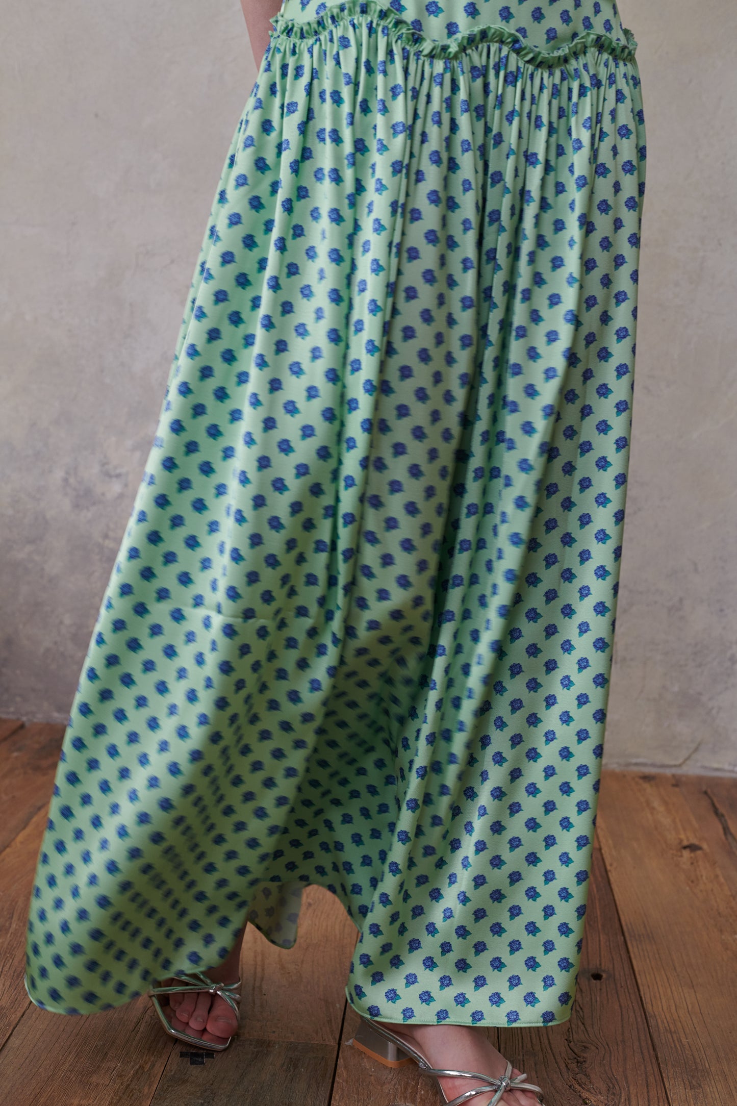 Hydrangea Midi Skirt