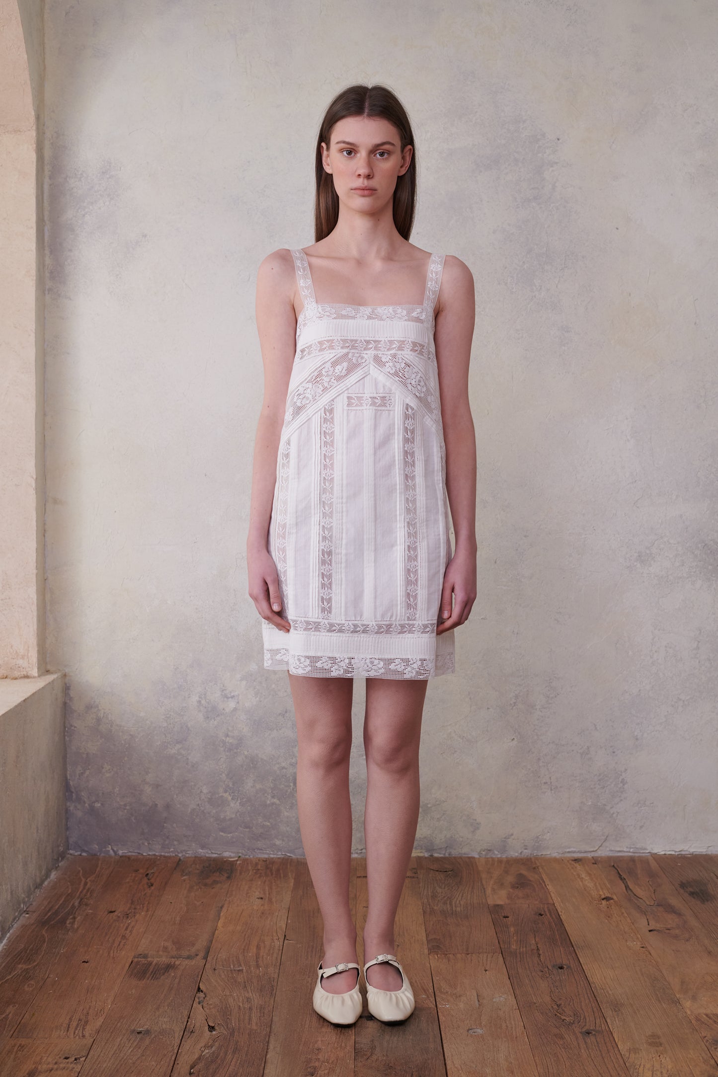 Lace Puzzle Short dress