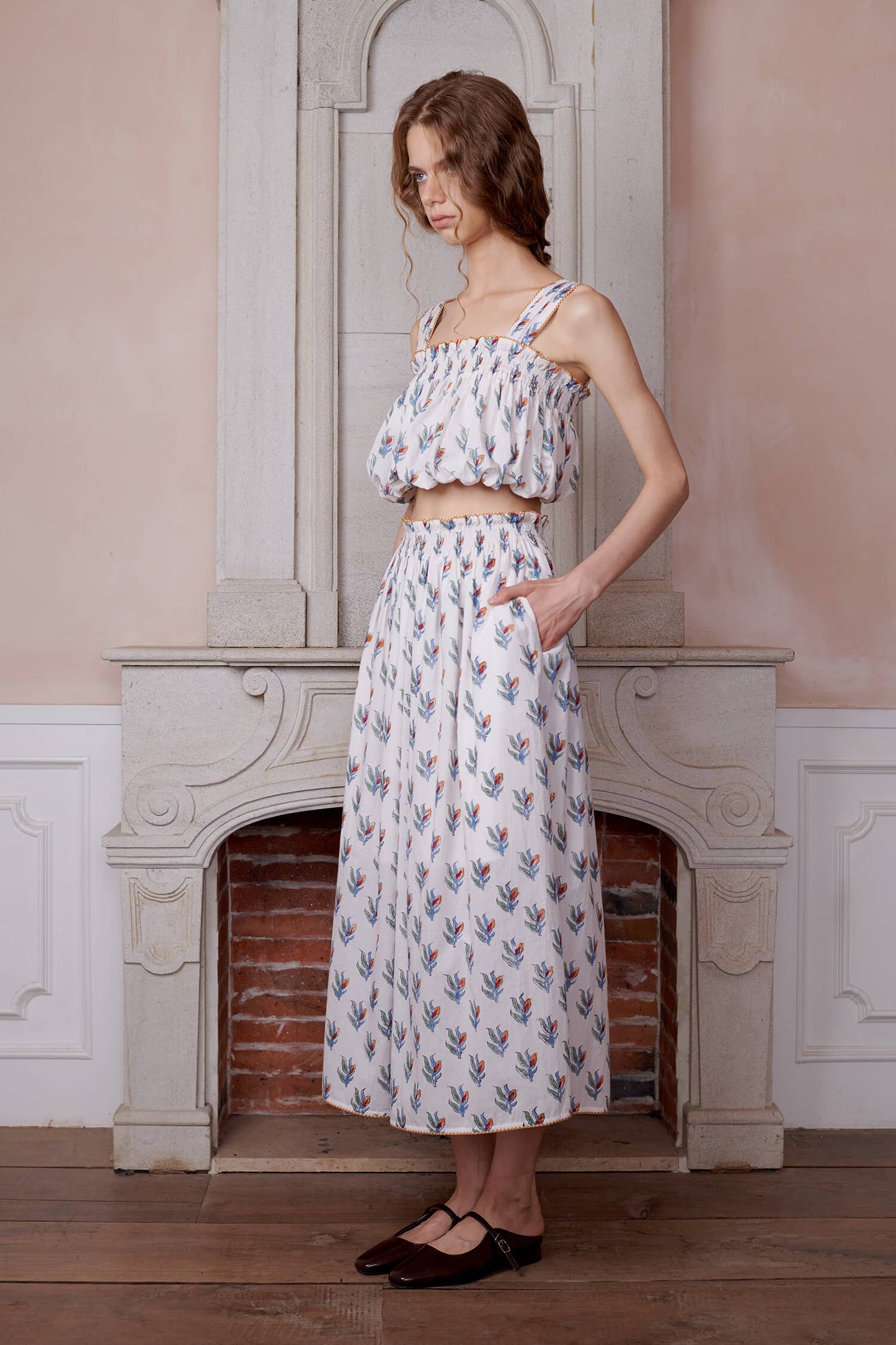 Lemon Grass Long Skirt