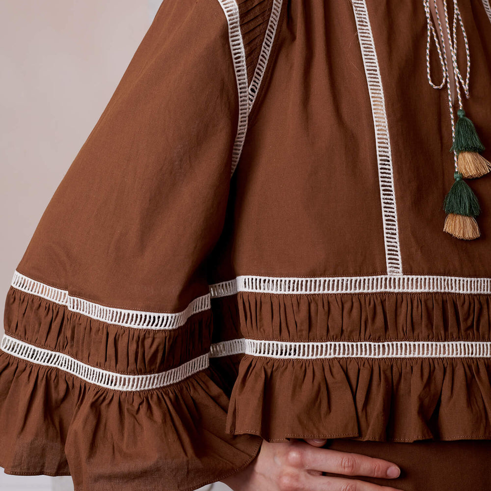 
                      
                        Vervain Tassel Top
                      
                    