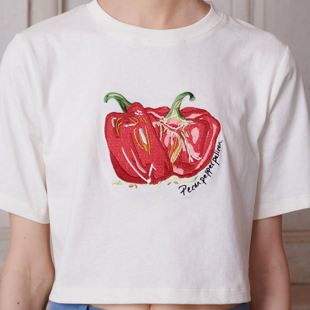 
                      
                        Bell Pepper Crop Top
                      
                    